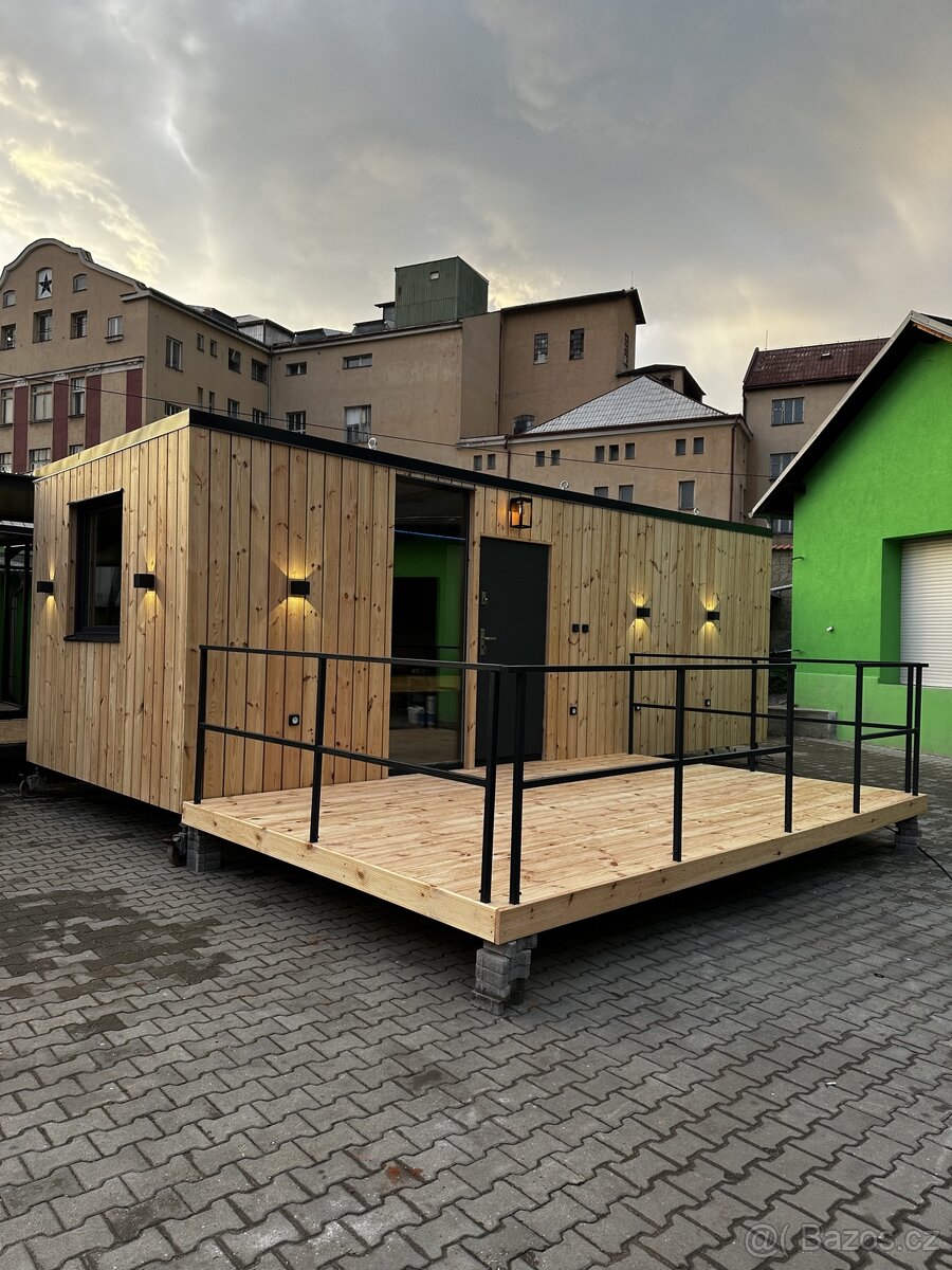 Chata 8x3 s terasou - 7