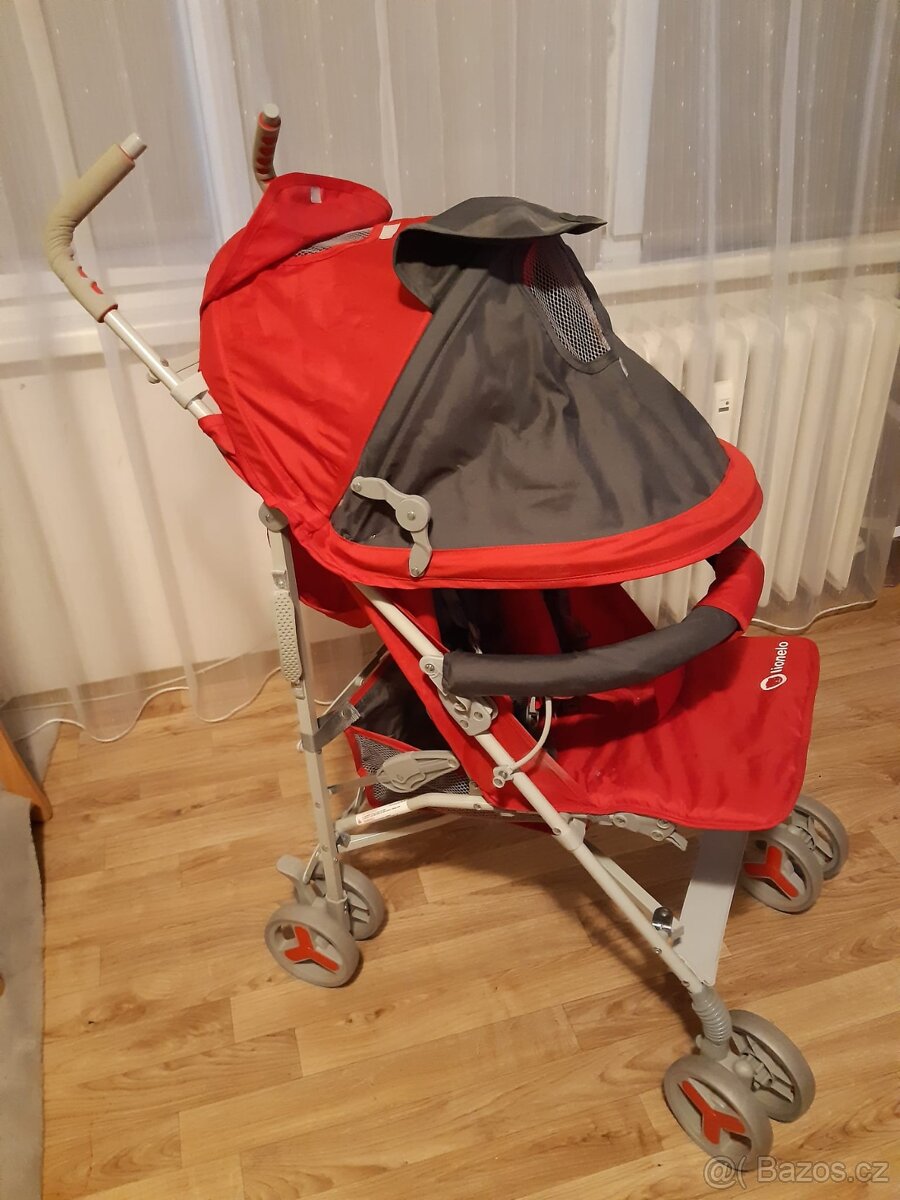 Kočárek Lionelo červený - 7