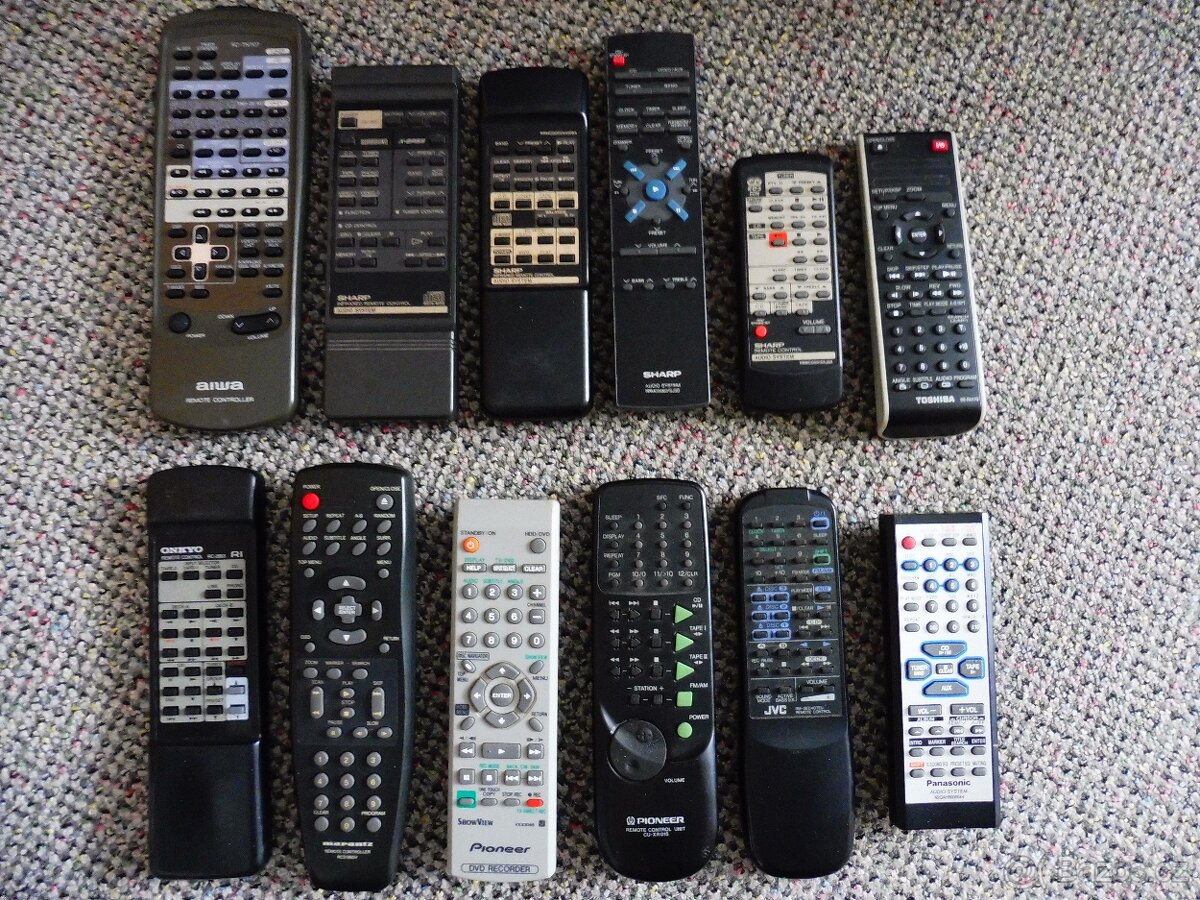 Sony,Onkyo,Marantz,Sharp a jiné -Ovladače- - 7