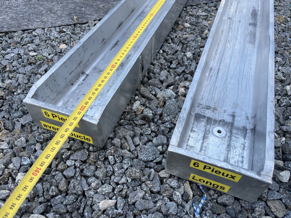 ALU hliníkovy U profil 120x65x10 - 7