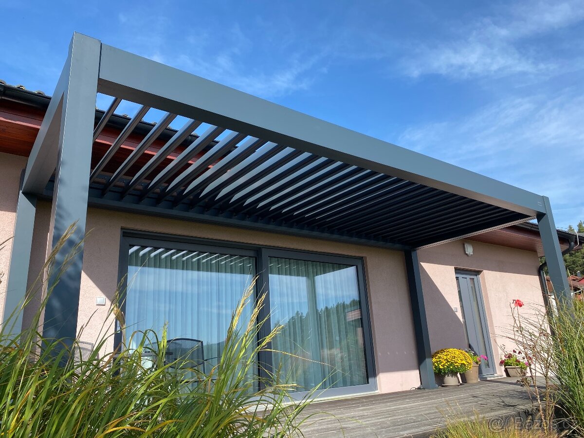 Luxusní bioklimatické hliníkové pergoly - 7