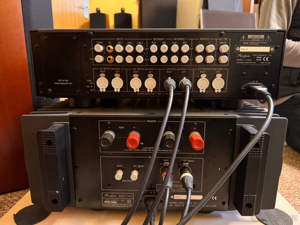 Accuphase C-2400; Accuphase P-450 - 7