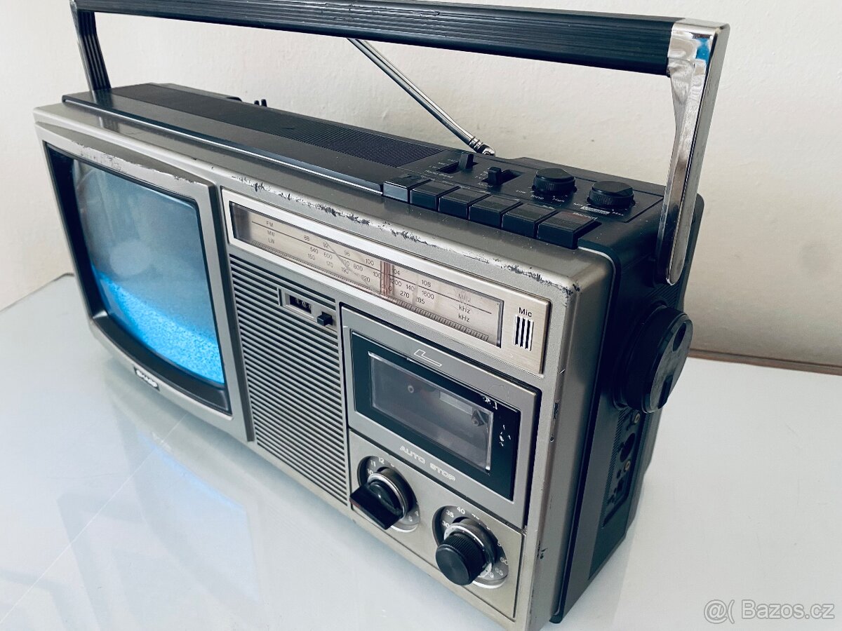 Magnetofon/TV/Radio Sharp 10p-28G, rok 1980 - 7