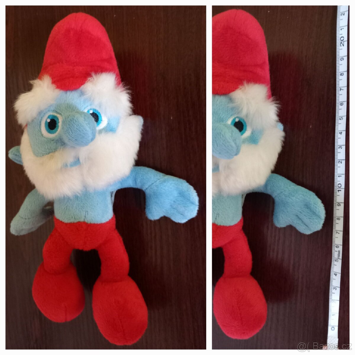 Plyšové hračky, opice,mamut,medvěd,prasátko,šmoulove - 7