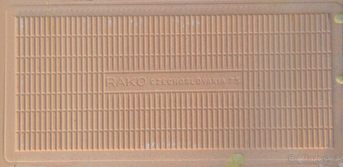 Keramické dlaždice retro 20x10 cm pískové barvy - 7