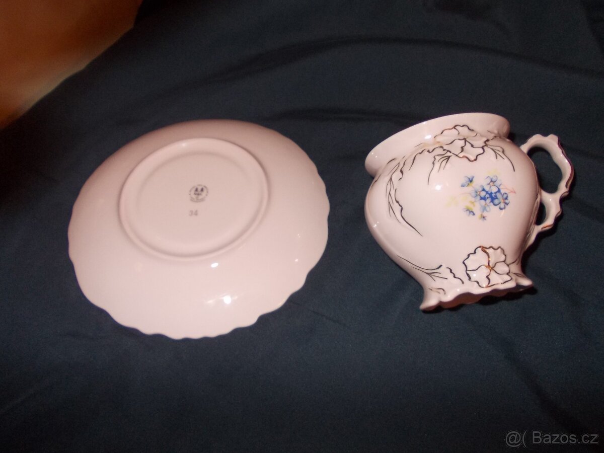 PRODÁM RŮŽOVÝ PORCELÁN - 7