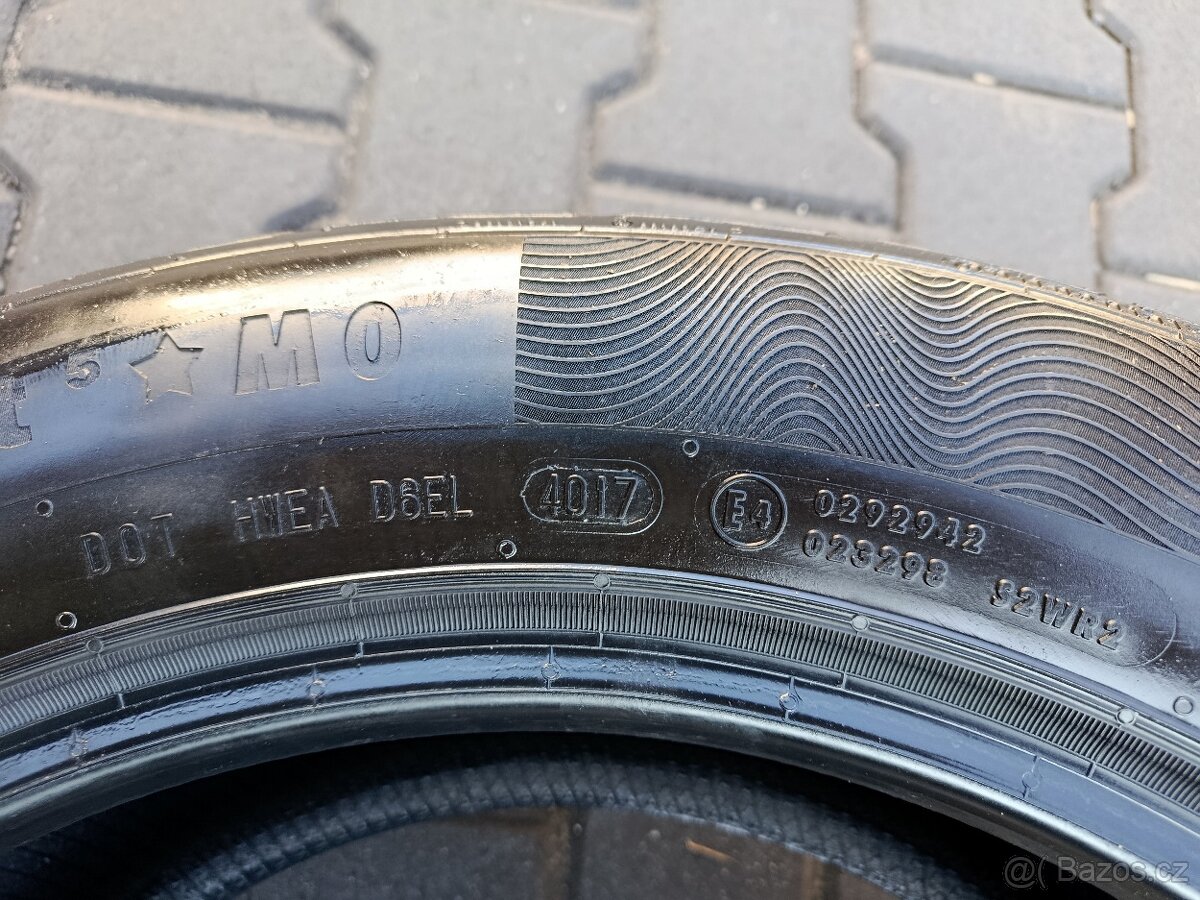 225/55/17 letní pneu continental - 7