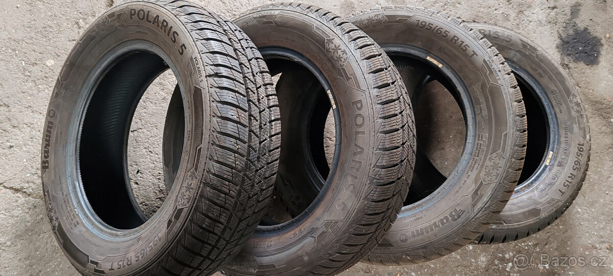 Zimní pneumatiky BARUM 195/65R15 91T 9,00mm DOT 2022 - 7