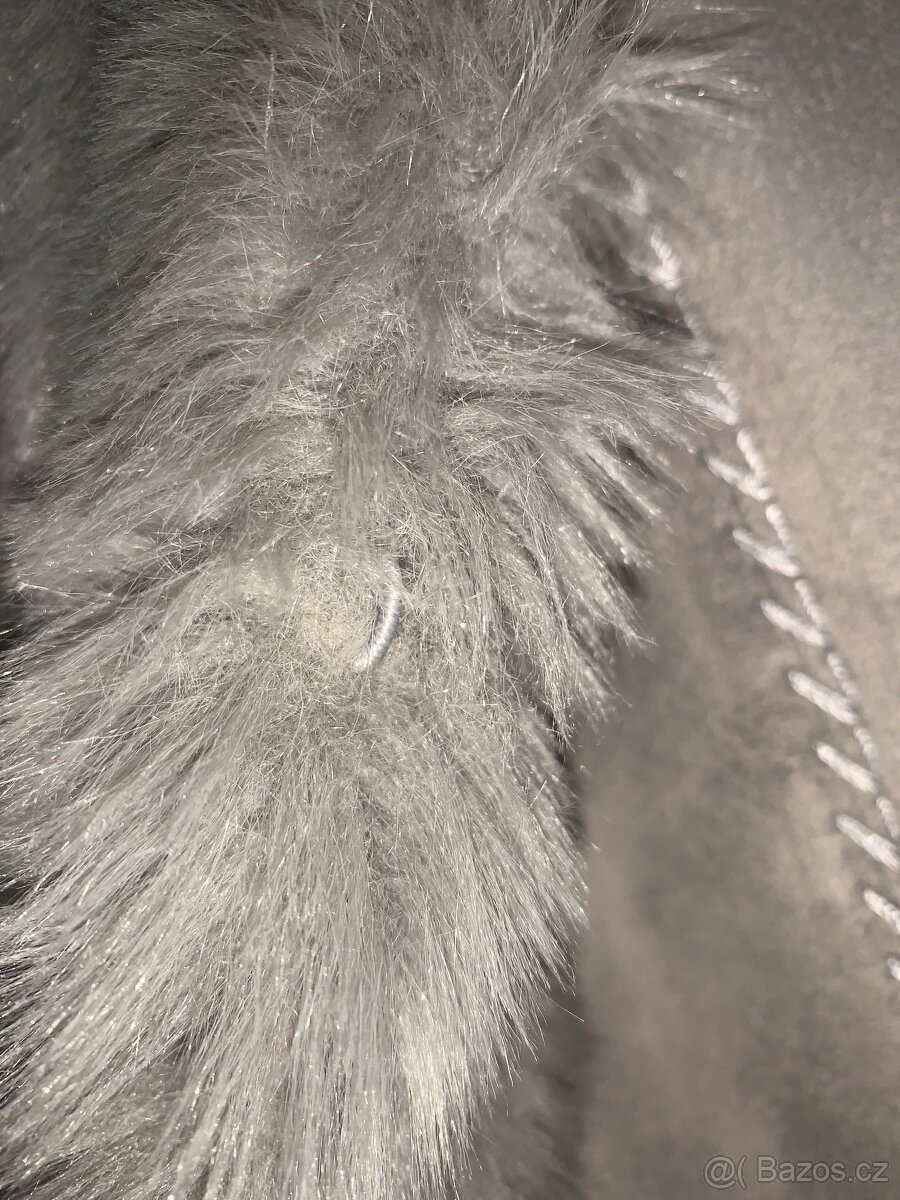 luxusni a krasny umely kozich/kabat NOVÝ - 7