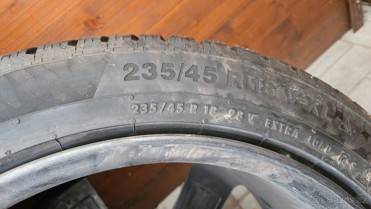 Zimní Sada Alu 5x120 235/45 R18 Dezent - 7