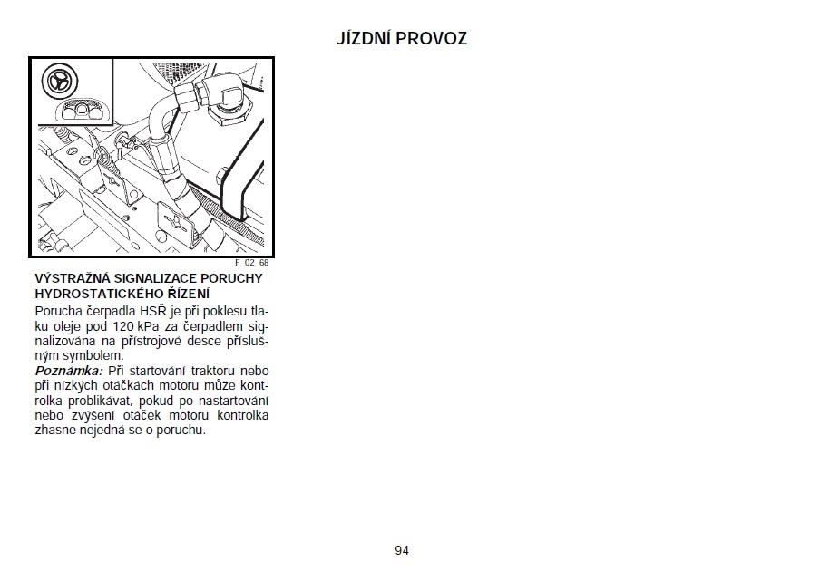 Prodám návod k obsluze a údržbě Zetor Forterra HSX 100-140 - 7