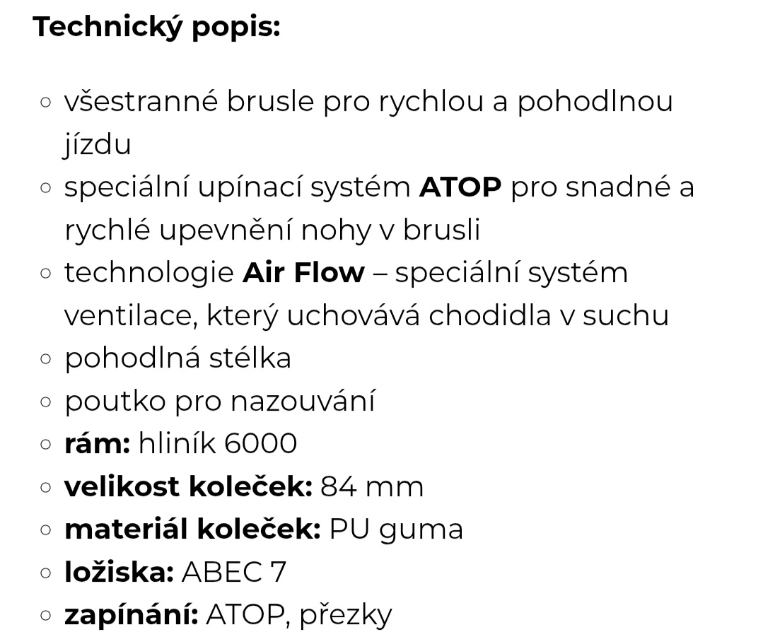 Kolečkové brusle Fila - 7