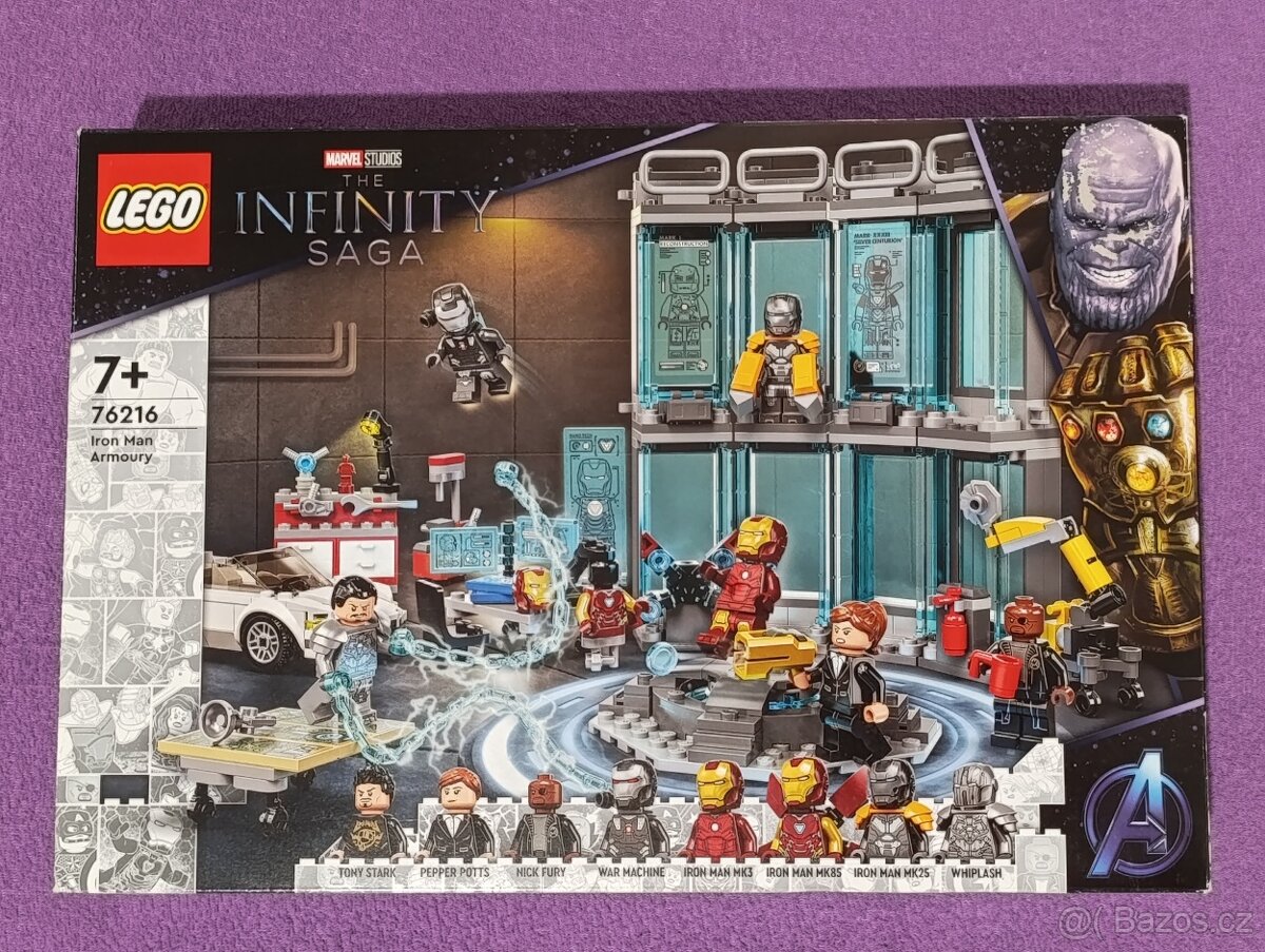 Lego Marvel Zbrojnice Iron Mana - 7