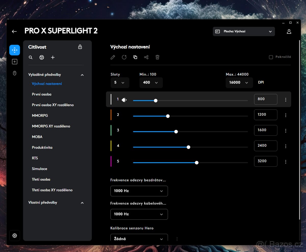 herní myš Logitech PRO X SUPERLIGHT 2, černá - 7