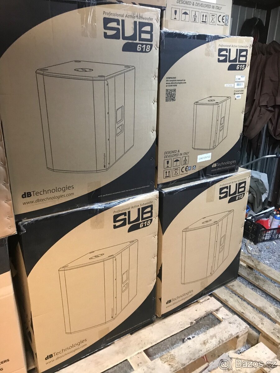 Nové RCF, dB Technologies a EV aktivky, použité EAW apod. - 7