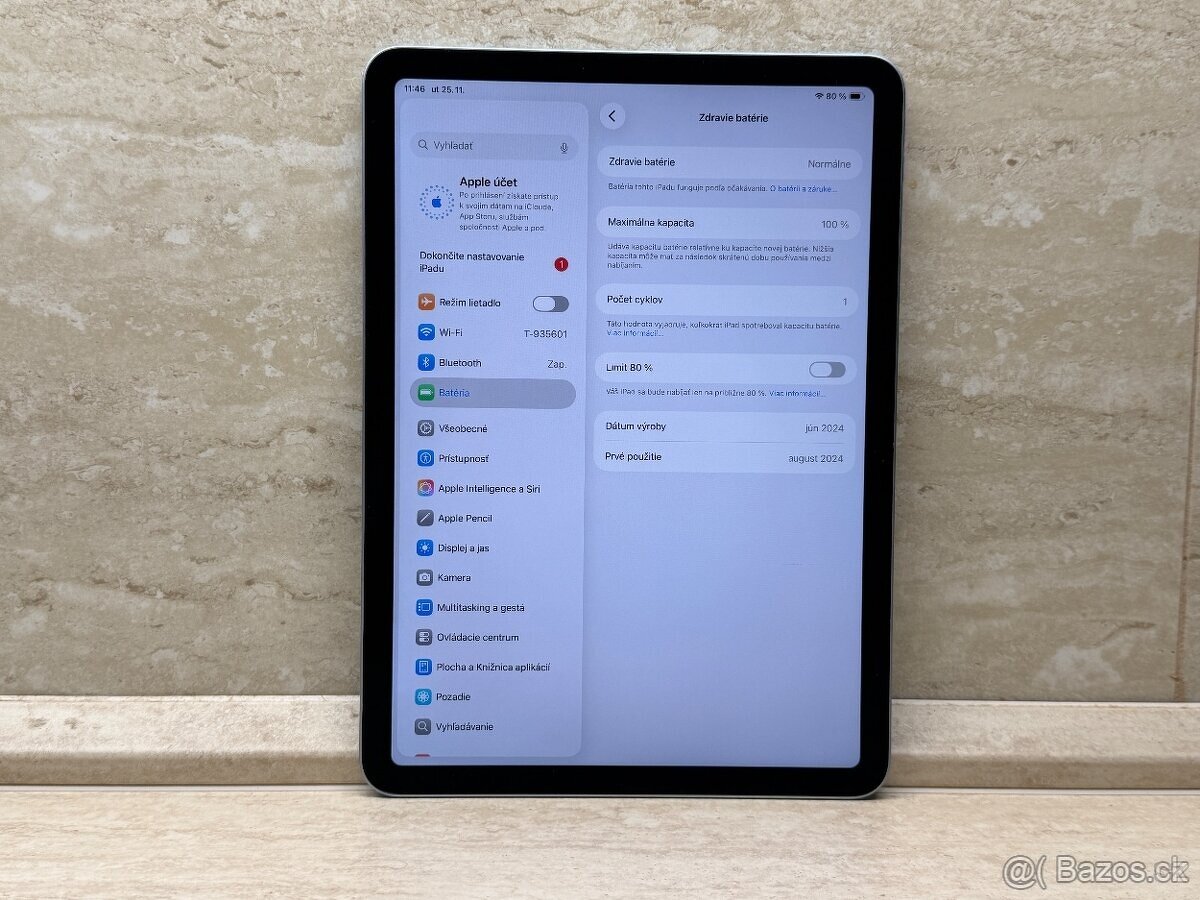 iPad Air 11 M2 128GB Wi-Fi Blue, záruka, 1 cyklus - 7