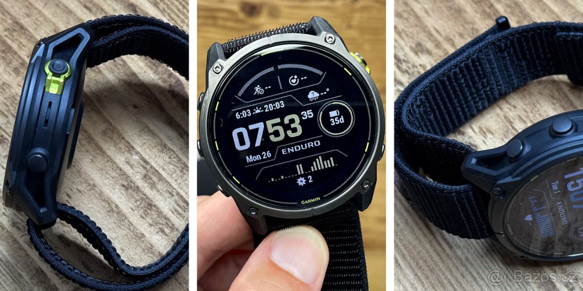 Garmin Enduro 3 plus 2x UltraFit řemínek - 7