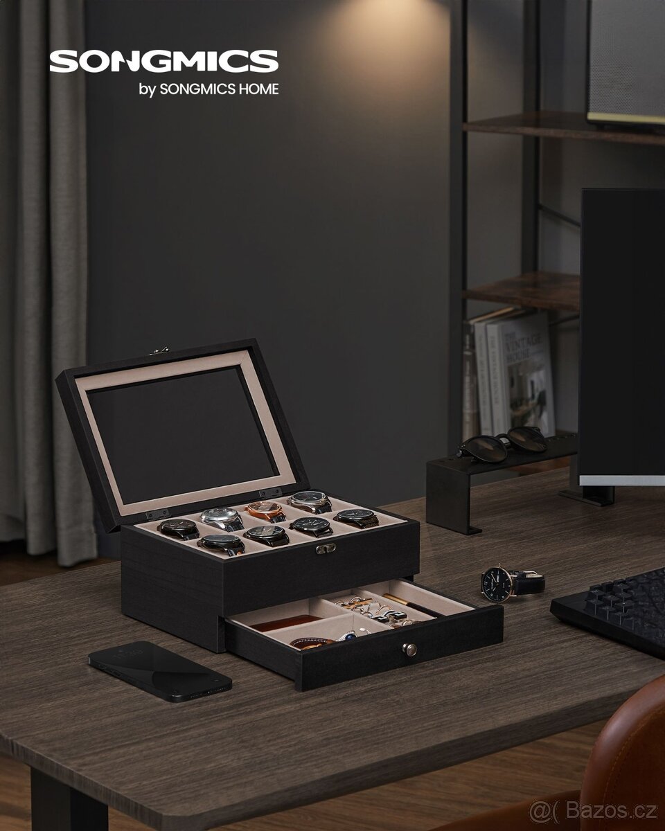 NOVÝ BOX NA HODINKY A ŠPERKOVNICE - 7