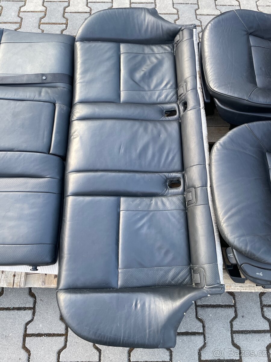 Interiér Nappa černá kůže BMW e39 touring - 7