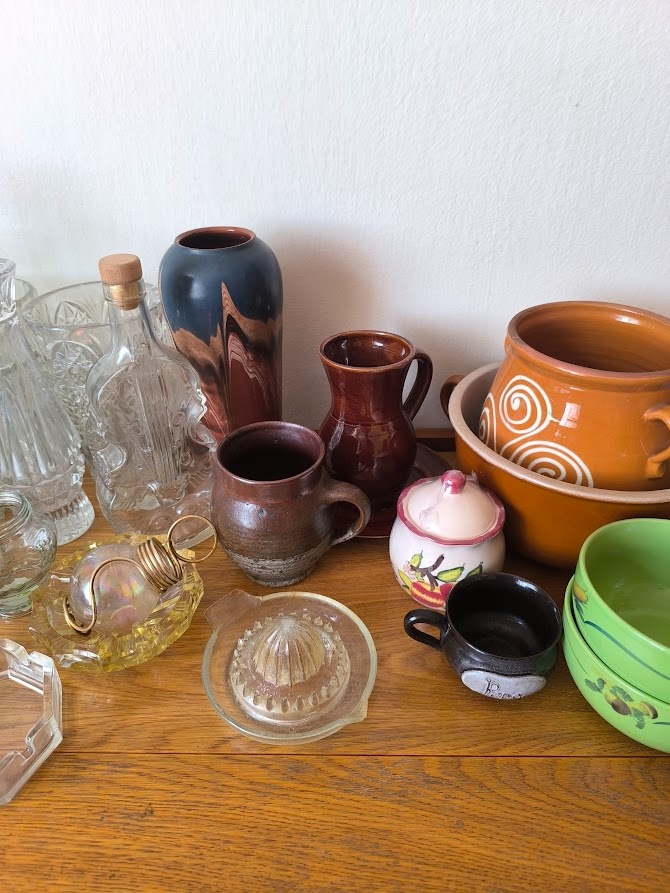 Skleněné Vázy, keramika - 7