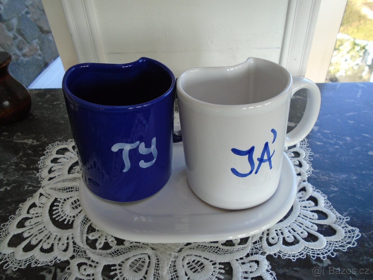 Hrnky šálky kafáče Retro. - 7