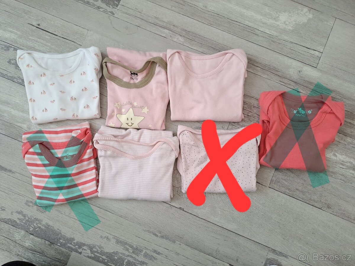 Dívčí mix oblečení 86/92 - 7