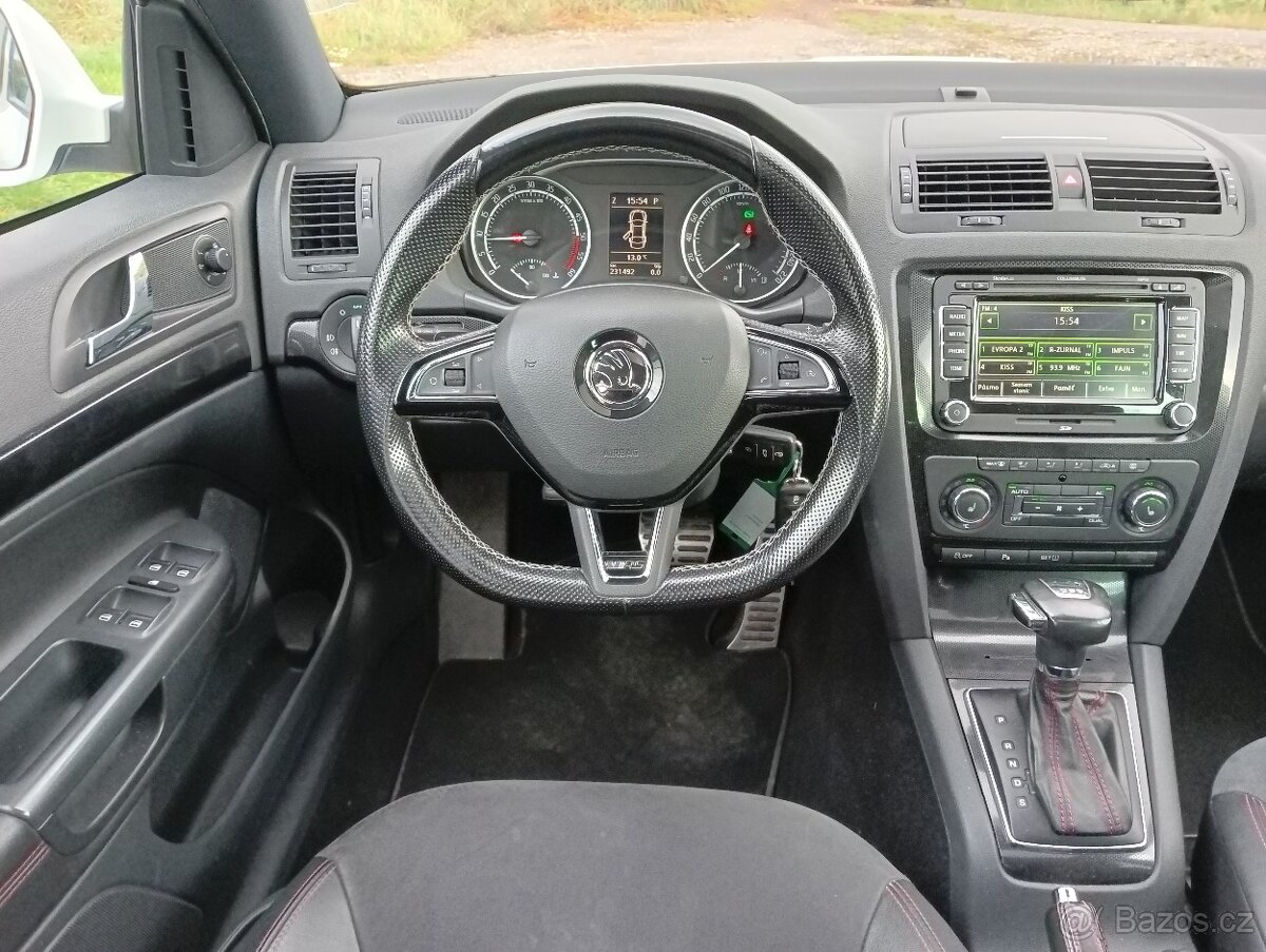 Škoda Octavia RS 2.0 TDI 125kw DSG Combi, Černá alcantara - 7