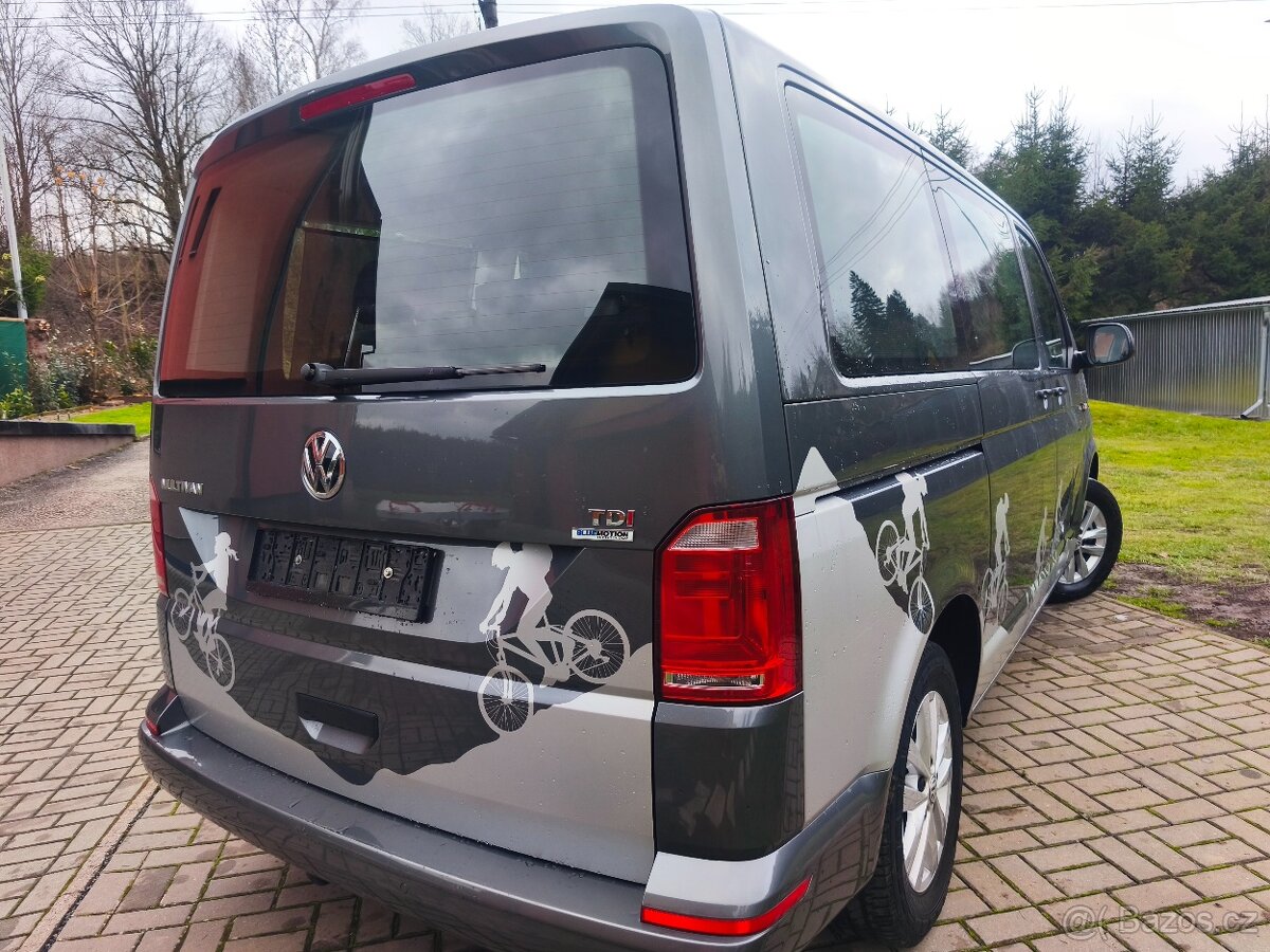 VW MULTIVAN T6 2.0TDI 110kW-1MAJITEL-SERVIS-PERFEKTNÍ STAV - 7