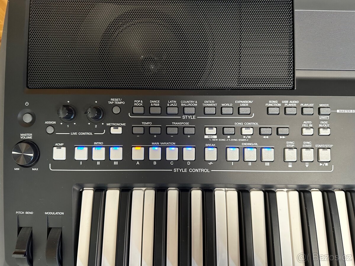 V ZÁRUCE - Klávesy/elektrické piano Yamaha PSR-SX600 - 7