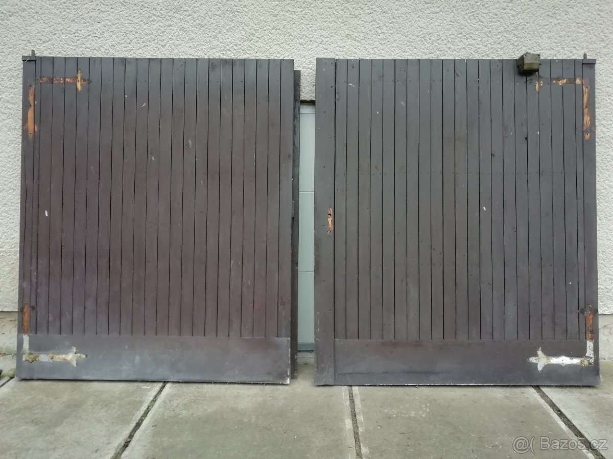 Prodám použitá dřevěná vrata - 7