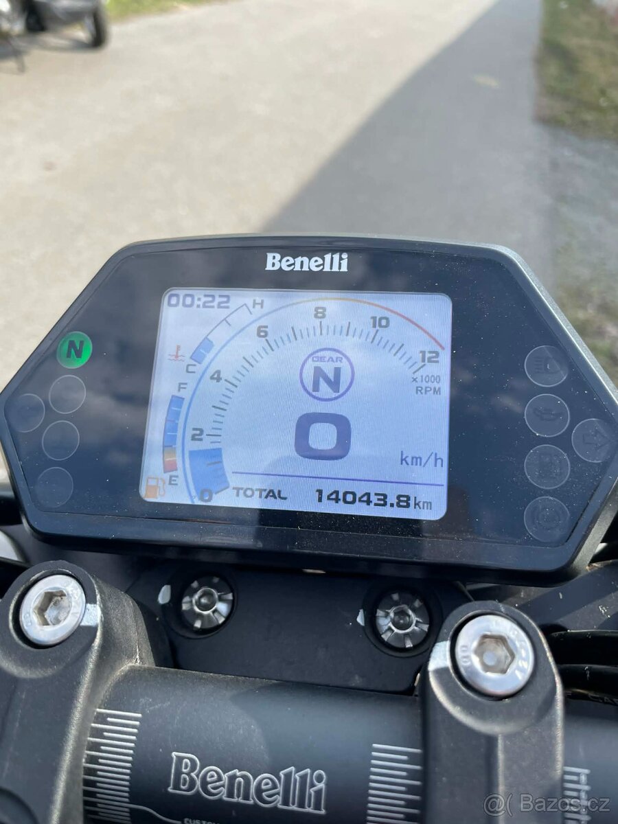 Motocykl Benelli 502c - 7