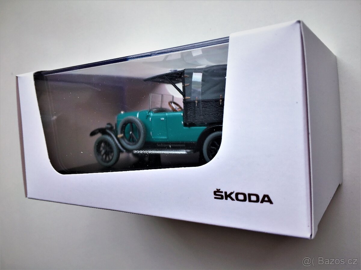 Model Laurin&Klement 110 Pick-up 1927 zelená Abrex 1/43 - 7