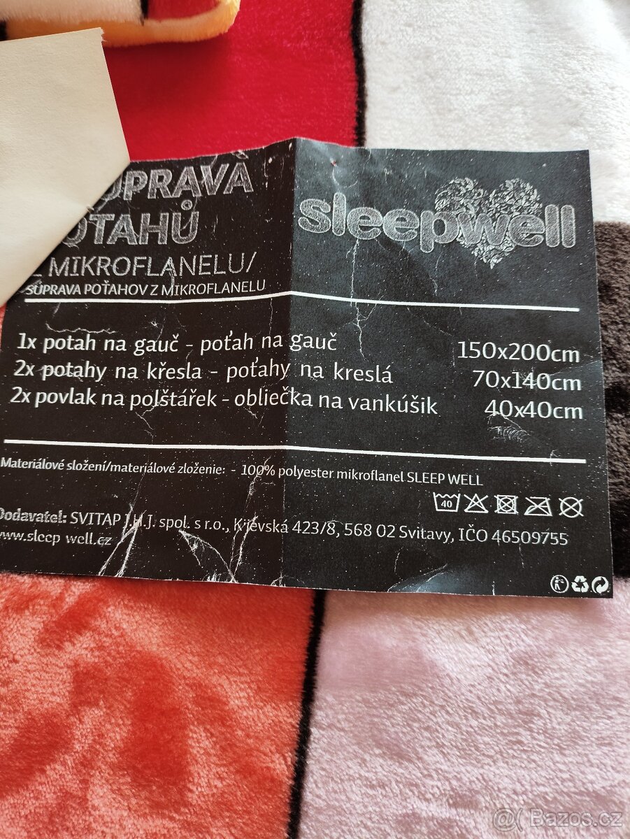 Přehoz na pohovku a křesla a polštářky - 7