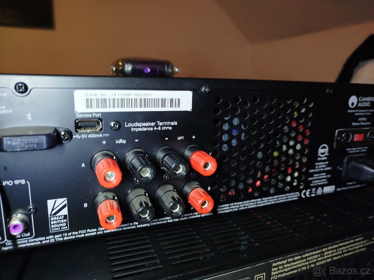 Cambridge Audio AXR85, Bluetooth,Phono,Aux - 7