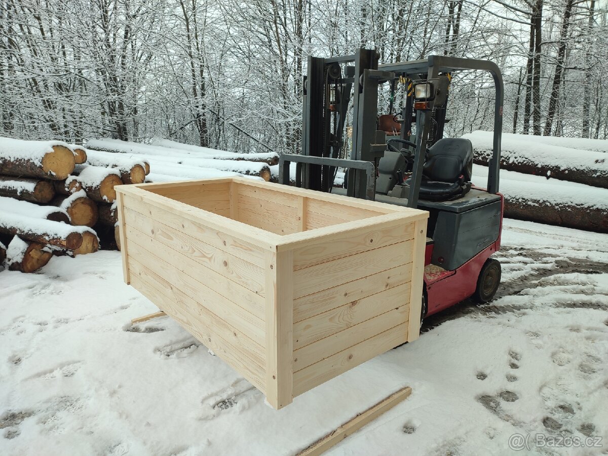 Masivní vyvýšený záhon - 7