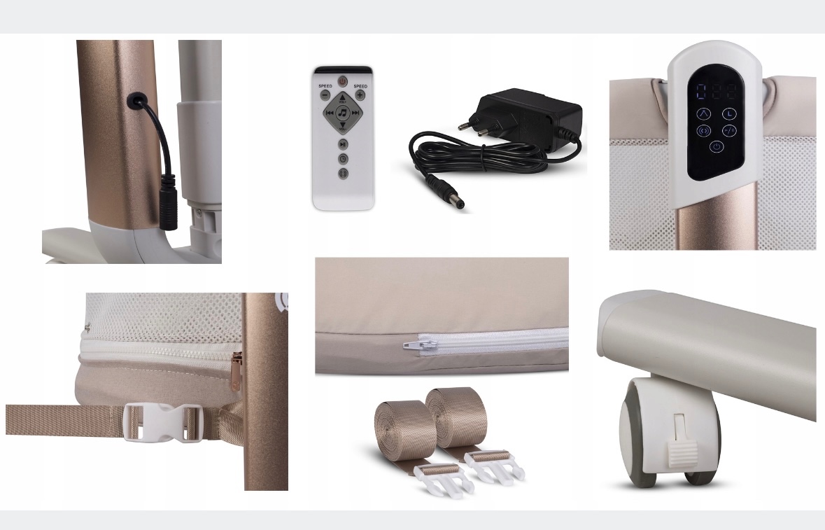 CAVOE COQ dětská postýlka 4v1 – nová - 7