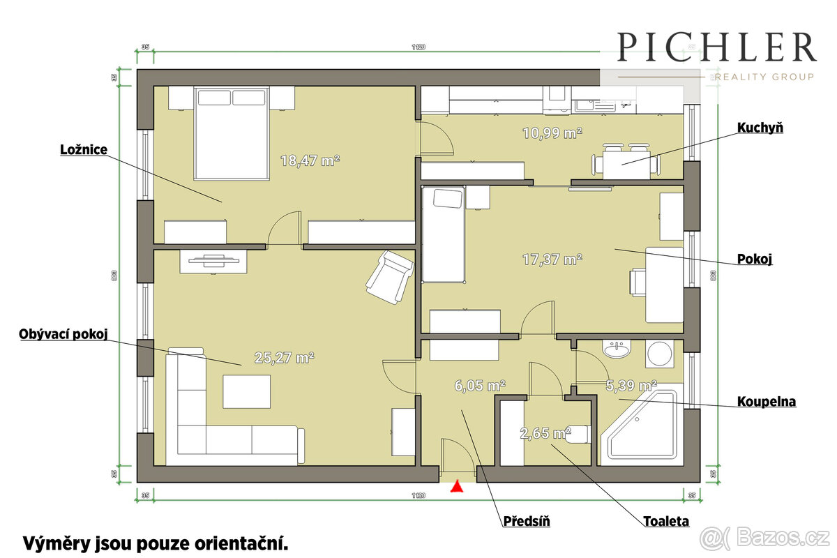 Prodej bytu 3+1,90 m², Jižní Předměstí v Plzni - 7