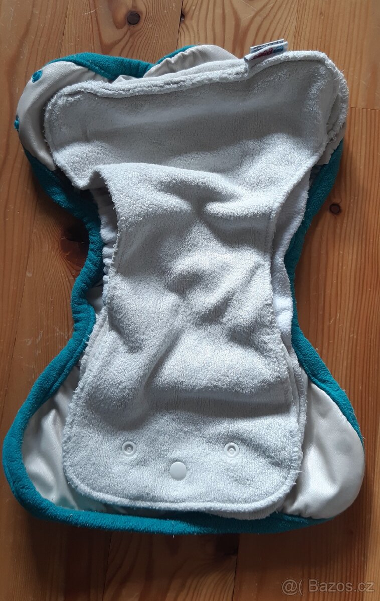 Svrchní kalhoty + vkládačky Petit lulu a Bamboolik - 7