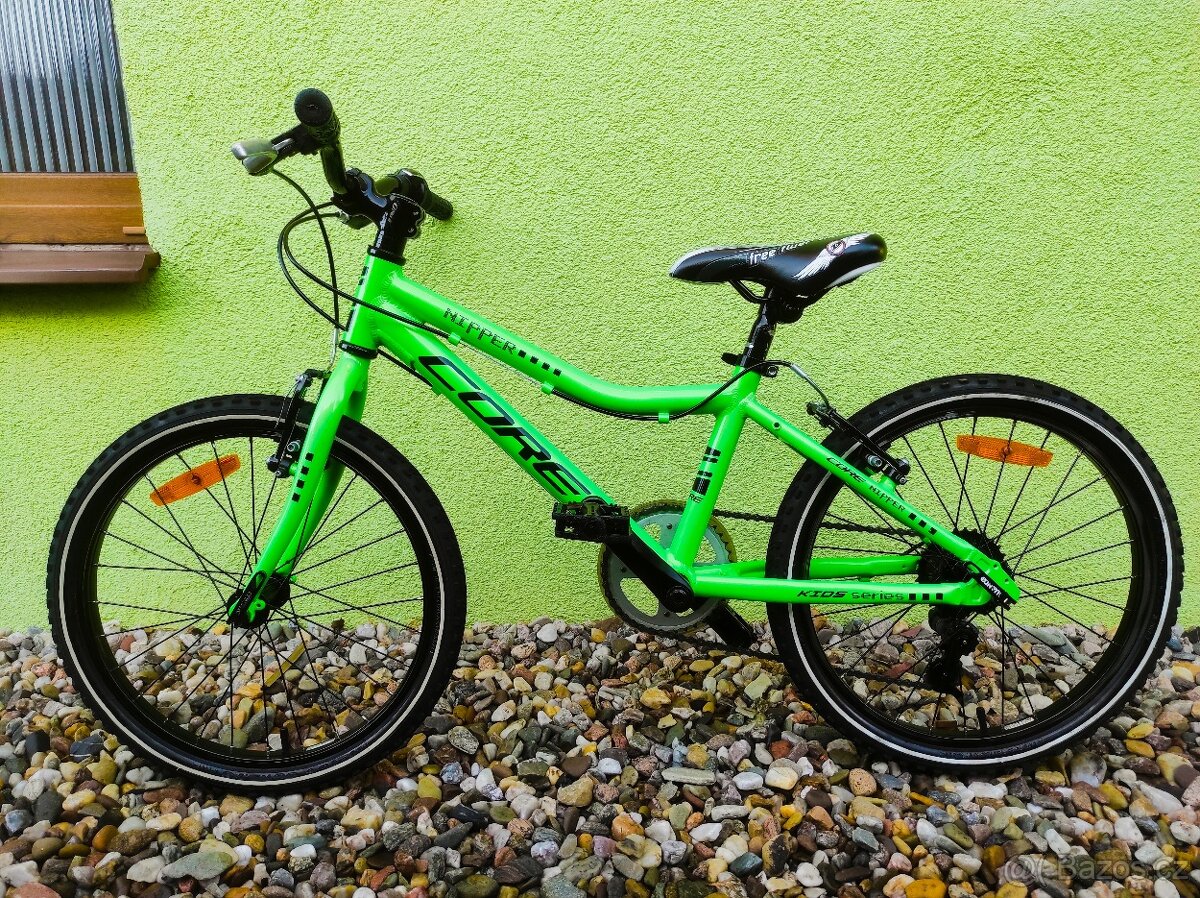 Značkové dětské kolo CORE NIPPER 20" (zelená) - 7