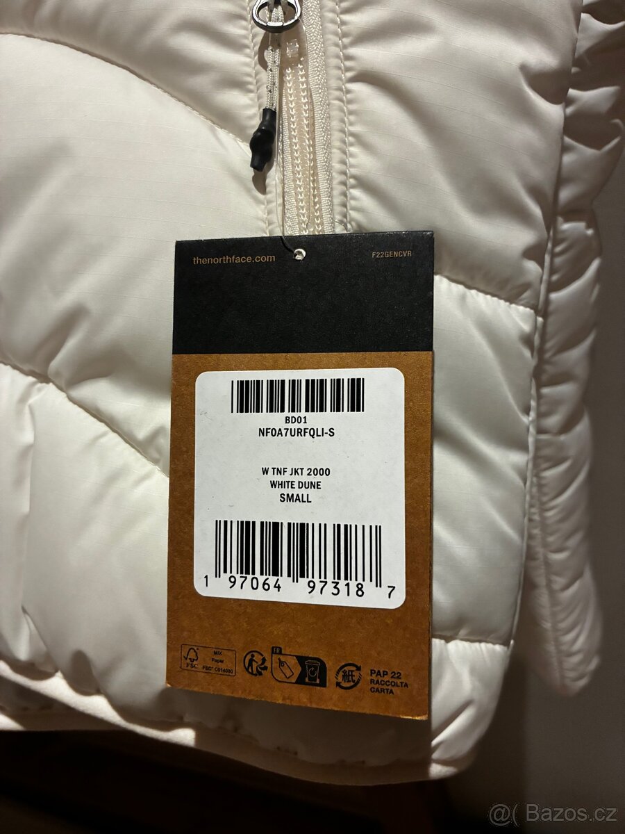 The North Face dámská bílá bunda - 7
