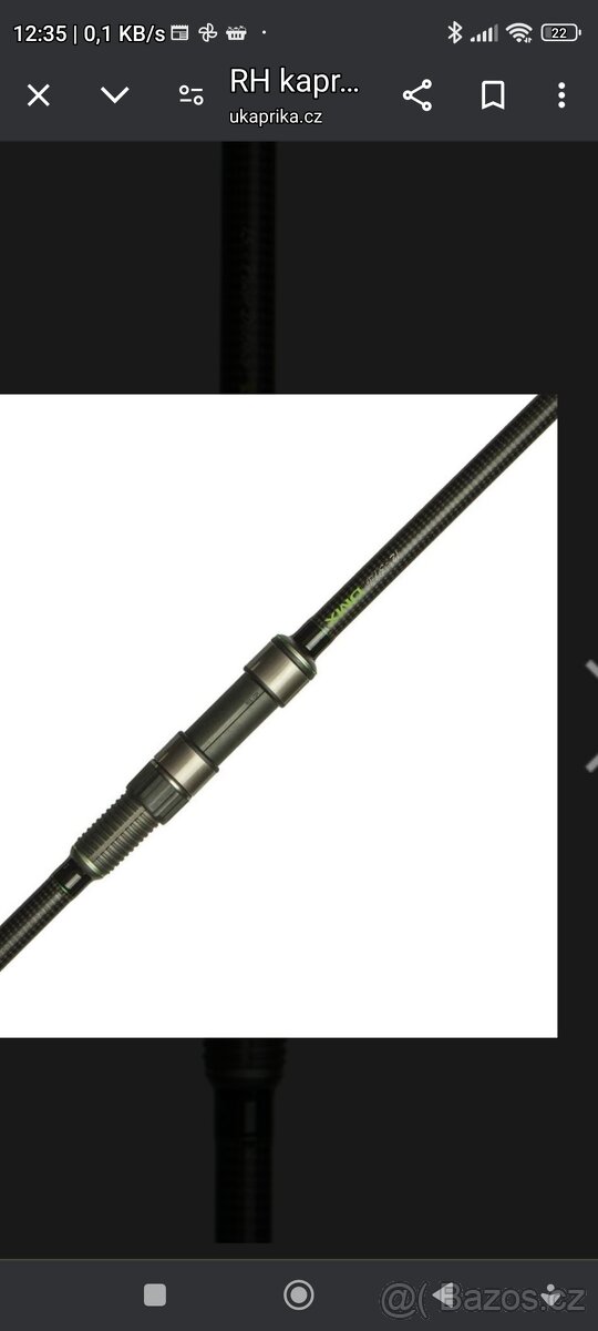 Kaprové pruty RD - 7