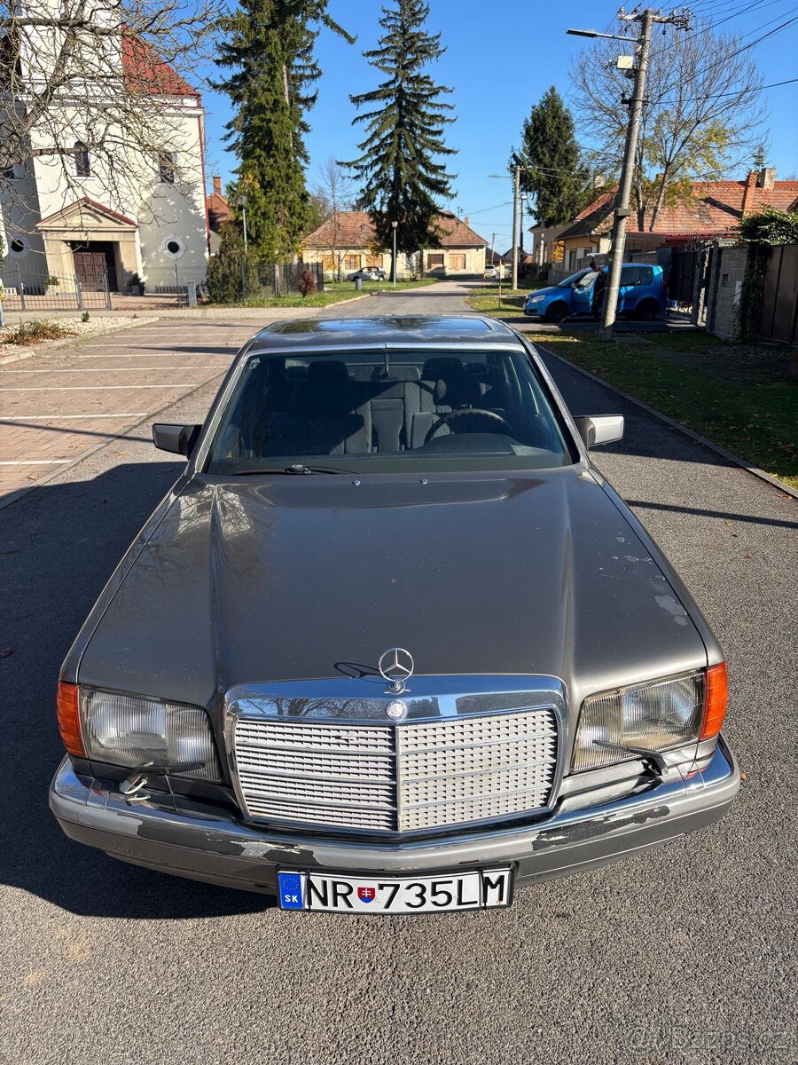 Mercedes-Benz W126 S 300SE - MANUÁL - 7