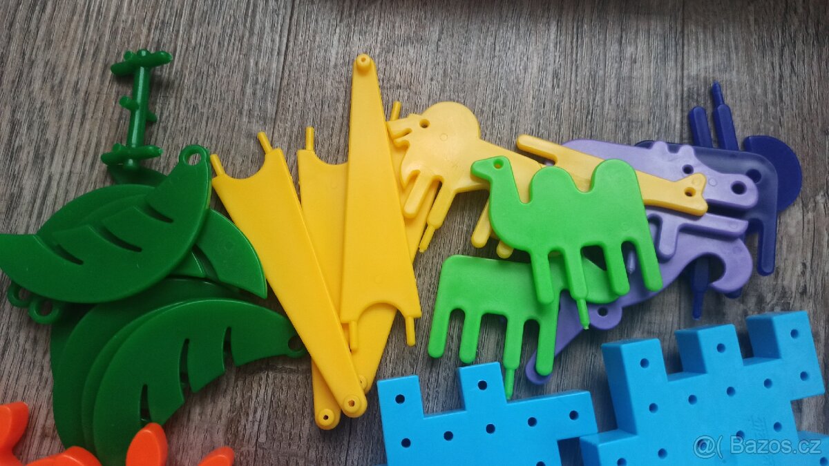 Převodová stavebnice Georello Jungle zn.Quercetti - 7