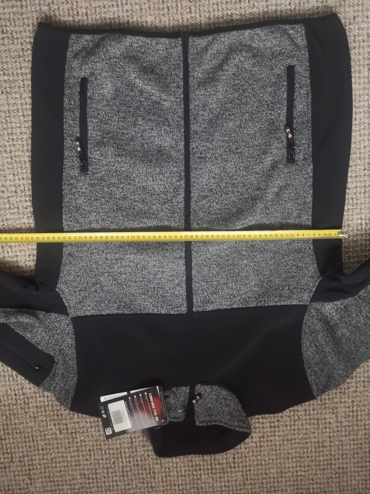 panská pletená softshellová bunda vel. L - 7