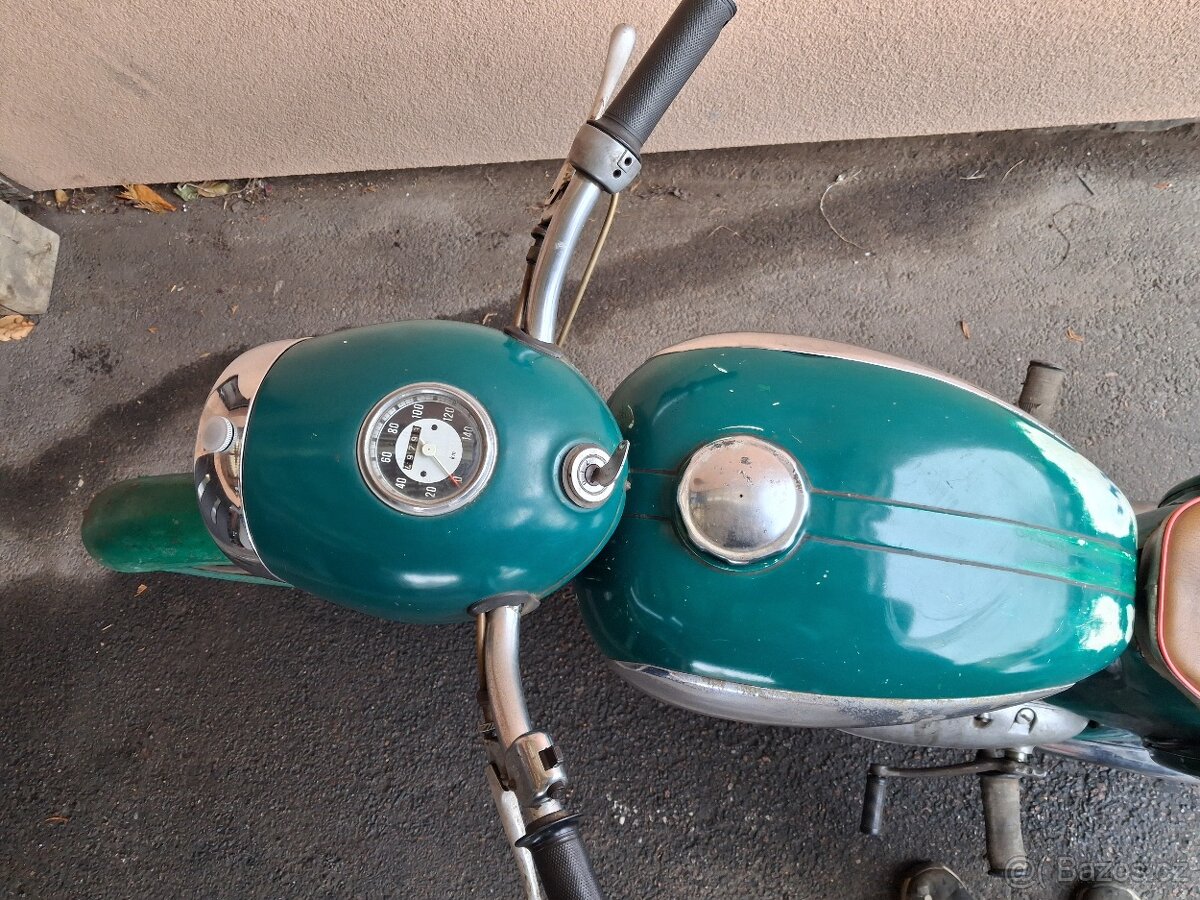 Jawa 350 kyvačka - 7