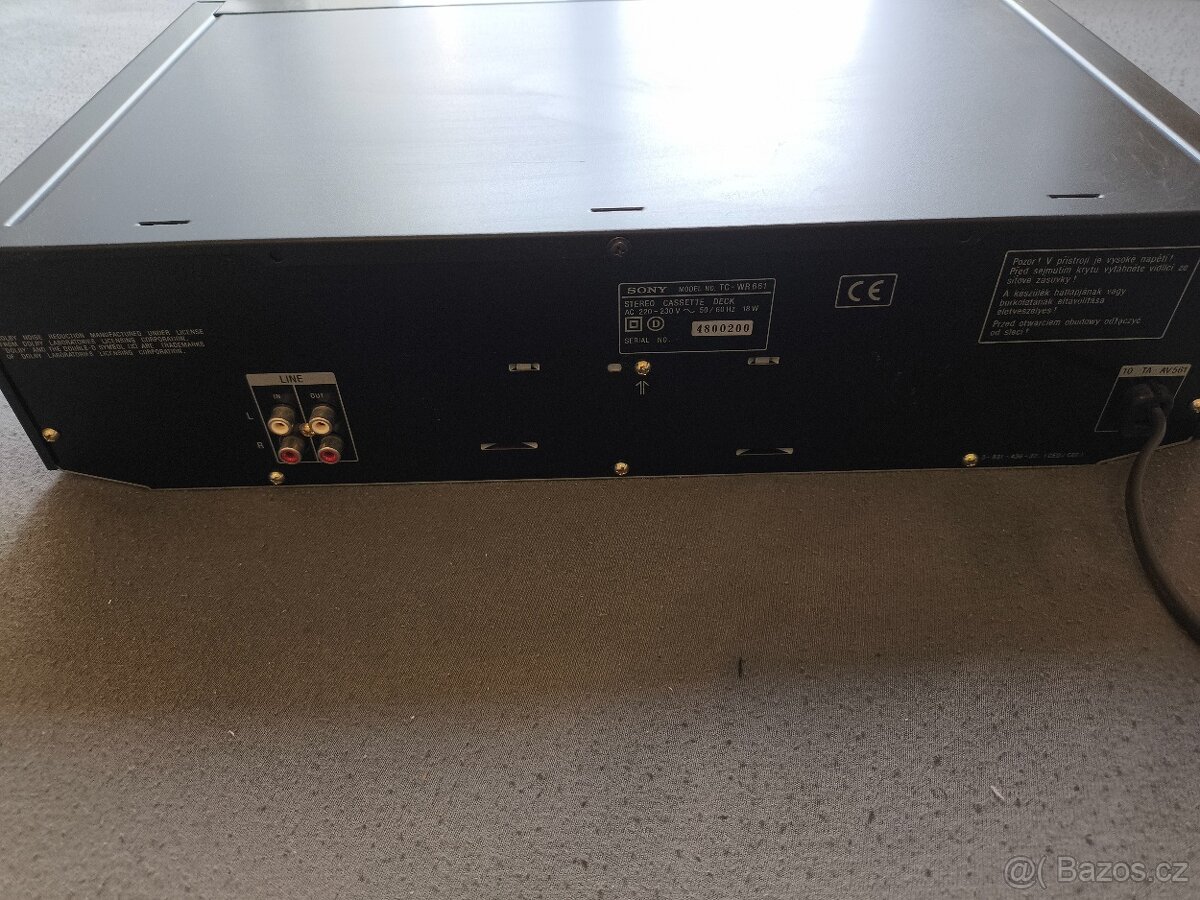 Sony TC-WR661 - 7