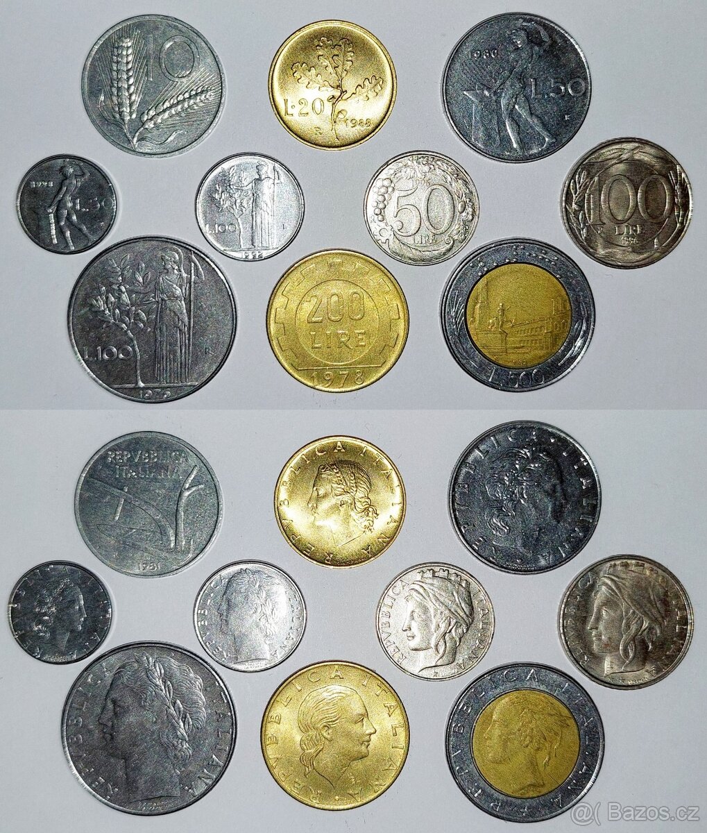 SADY OBĚHOVÝCH MINCÍ EVROPY - FOTO A CENA V POPISU - 7