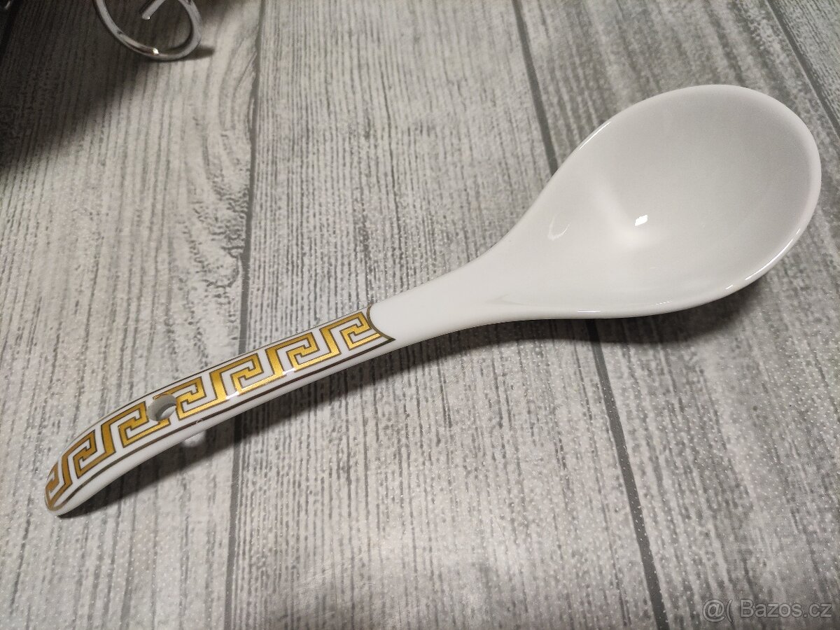 Porcelánový ohřívač jídla / mísa na polévku - 7