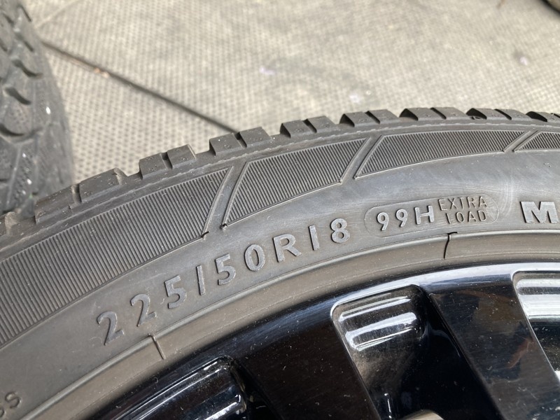 Alu kola pro MERCEDES V + VITO 18" 5x112 zimní 225/50R18 - 7