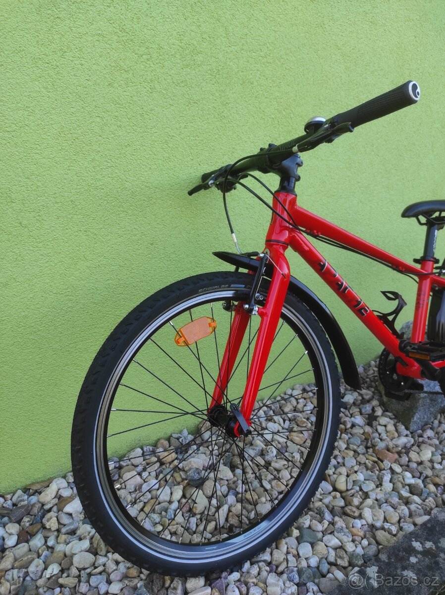 Značkové dětské kolo Apache Tuari 24" (červená) - 7